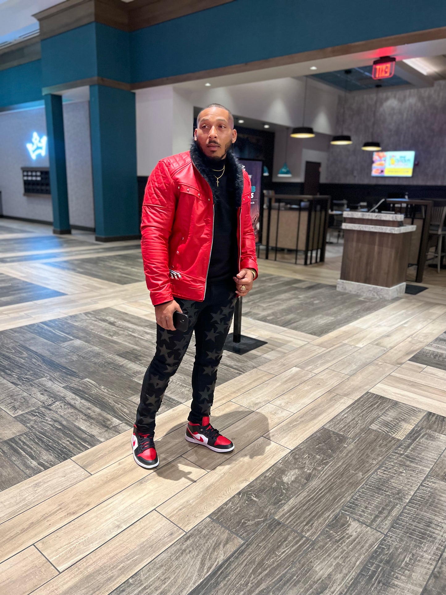 Men’s Leather F2BK Jackets